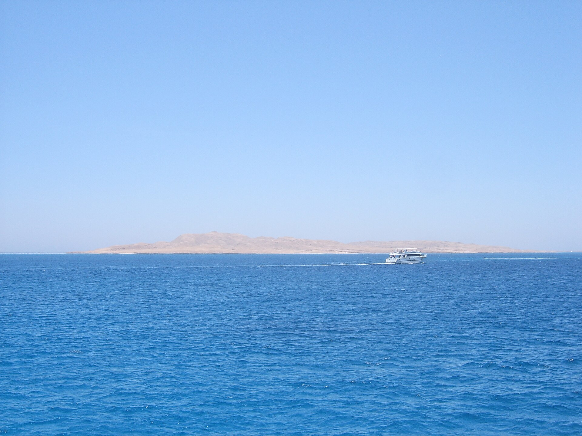 Ön Giftun utanför Hurghada